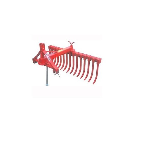 Rateau à pierres 160 cm pour tracteur Rateau à pierres 160 cm pour tracteur
