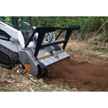 Débroussailleuse forestière sur chargeuse 2t7